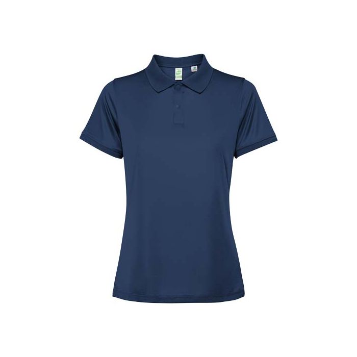 Tormo damskie polo z krótkim rękawem 125 g-m²-Granatowy – Gift Design