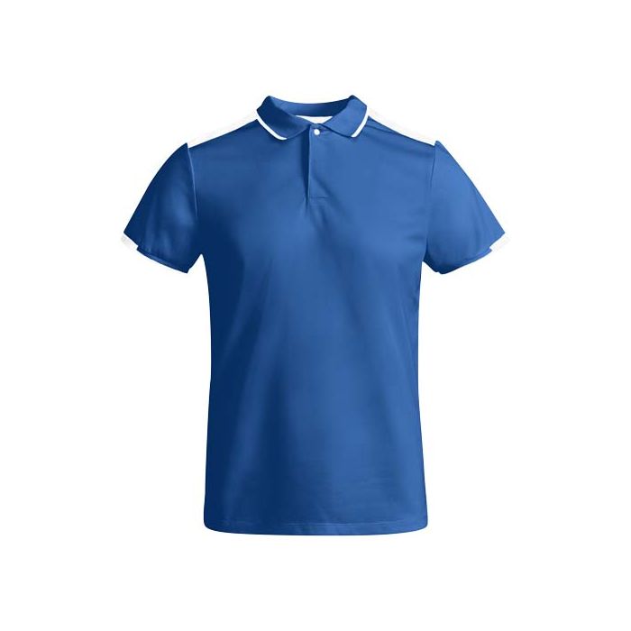 Tamil sportowa koszulka męska polo z krótkim rękawem 150 g-m²-Królewski niebieski – Gift Design