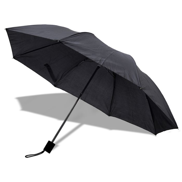 Parasol składany Uster, czarny – Gift Design