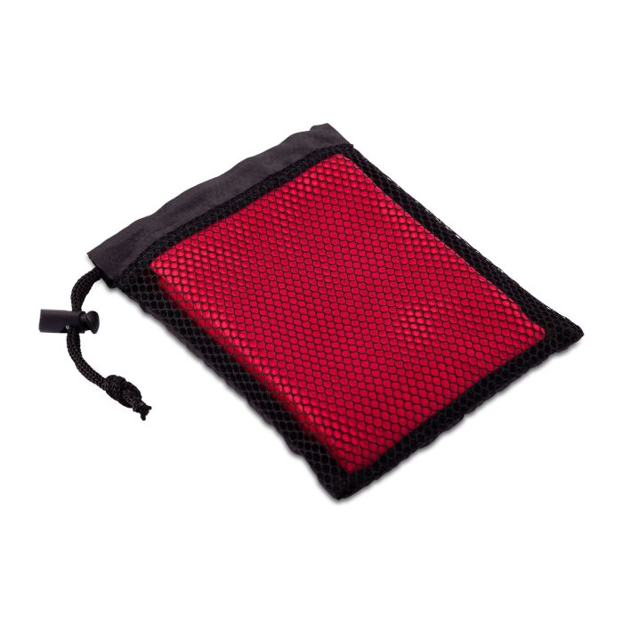 Ręcznik sportowy Frisky, czerwony – Gift Design