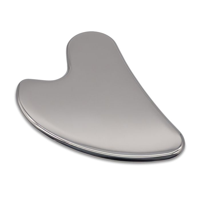 Gua Sha do masażu Glow, srebrny – Gift Design