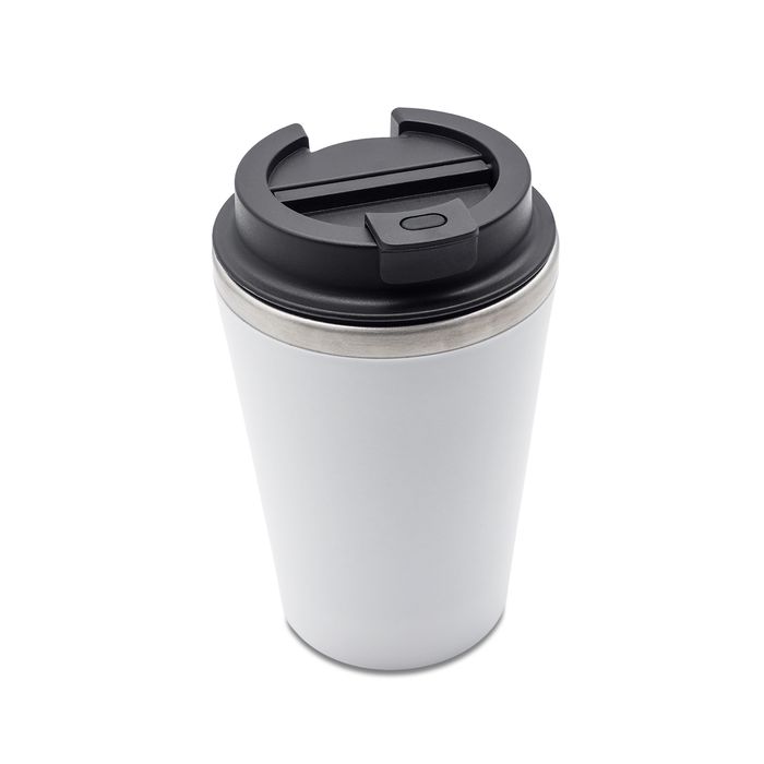 Kubek termiczny Andre 350 ml, biały – Gift Design