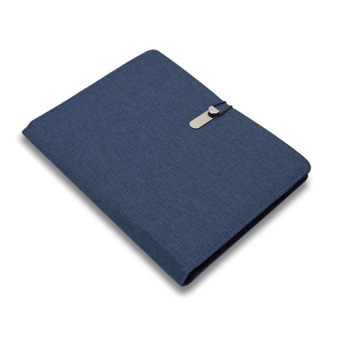 Organizer z notesem Victoris, granatowy – Gift Design