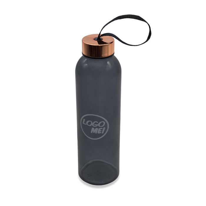Butelka szklana Lux 500 ml, złoty – Gift Design
