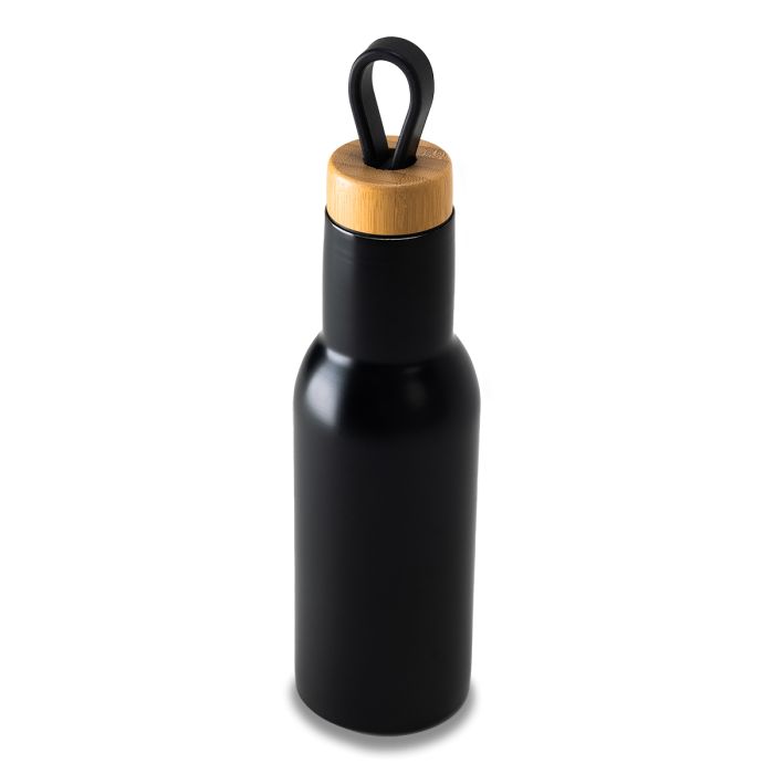 Butelka termiczna Lome 400 ml, czarny – Gift Design