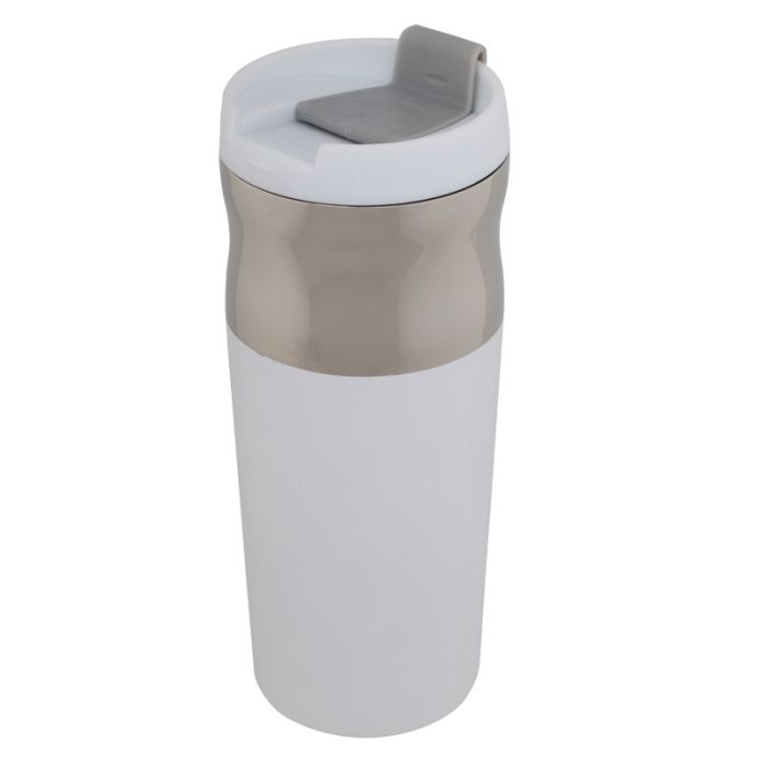 Kubek termiczny Ottawa 450 ml, biały – Gift Design
