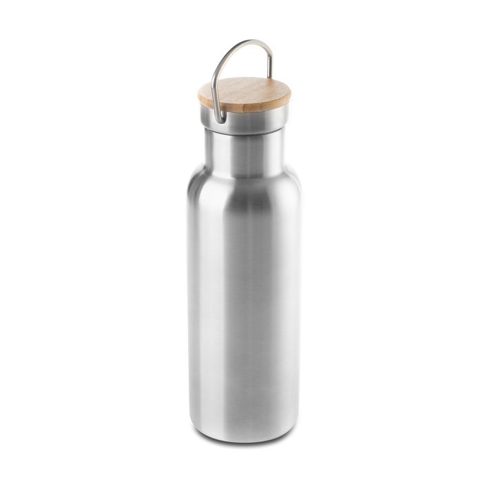 Butelka termiczna Malmo 500 ml, srebrny – Gift Design