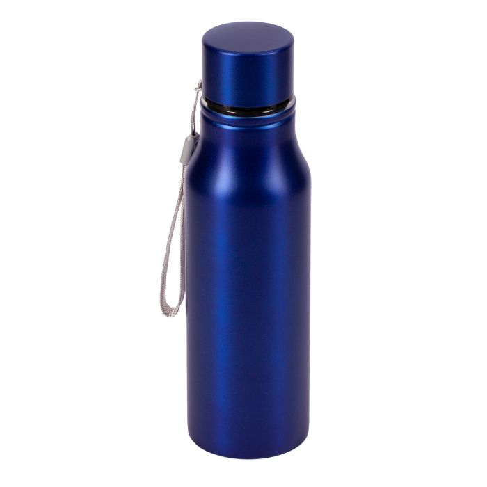Bidon stalowy Fun Tripping 700 ml, niebieski – Gift Design