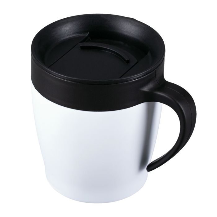 Kubek z uchem Chillout 350 ml, biały – Gift Design
