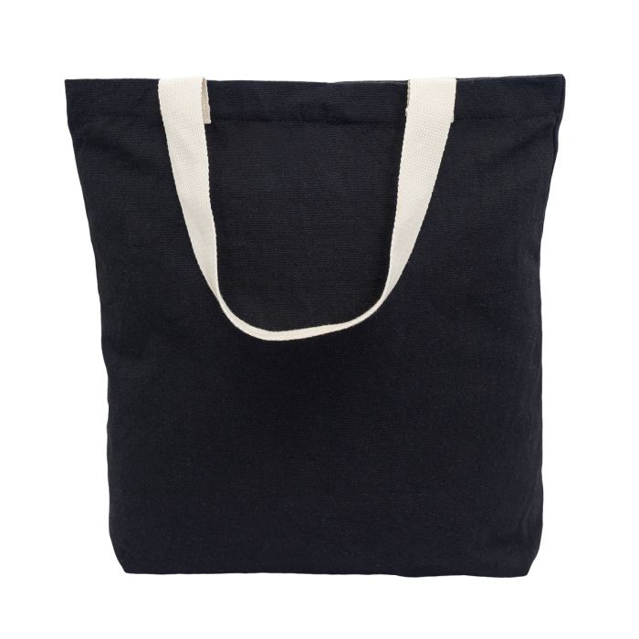 Torba z bawełny 340 g-m2 Batley, czarny – Gift Design