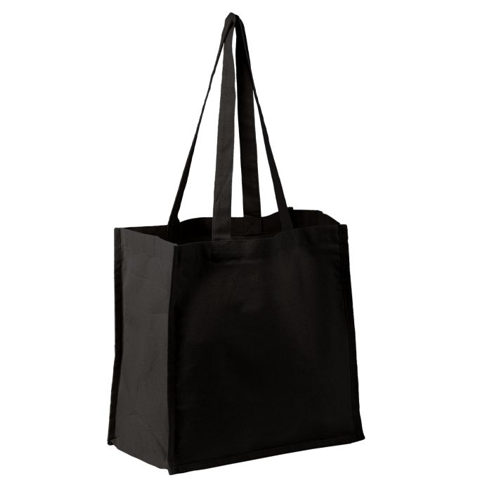 Torba bawełniana Eco-Style, czarny – Gift Design