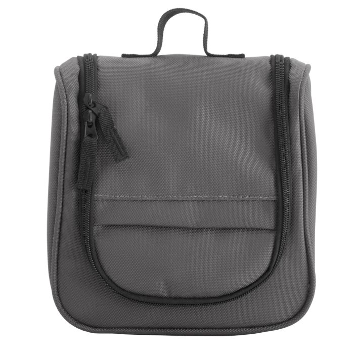 Kosmetyczka Travelfit, grafitowy – Gift Design