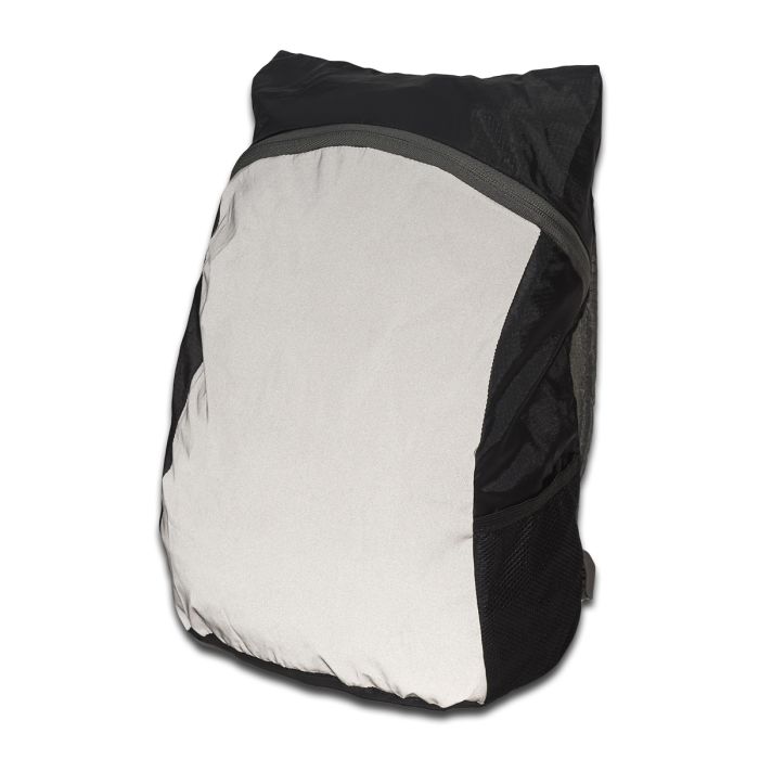 Składany plecak Reflecto, czarny – Gift Design