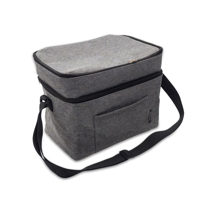 Torba termoizolacyjna na lunch RPET Gabri, szary – Gift Design