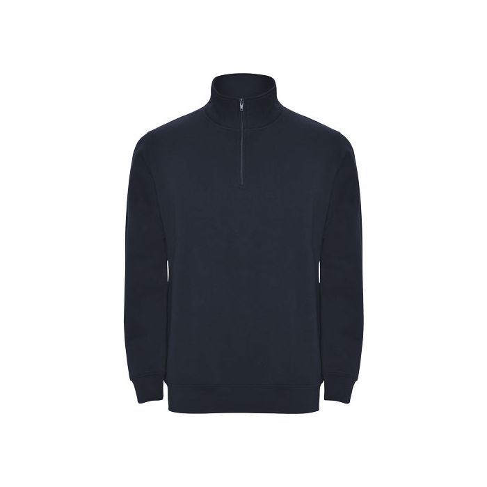 Aneto bluza rozpinany pod szyją na suwak 280 g-m²-Granatowy – Gift Design