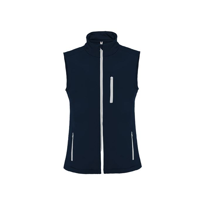 Nevada kamizelka unisex typu softshell-Granatowy – Gift Design