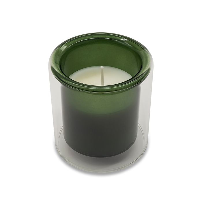 Świeca zapachowa w szkle Glasen, ciemny zielony – Gift Design