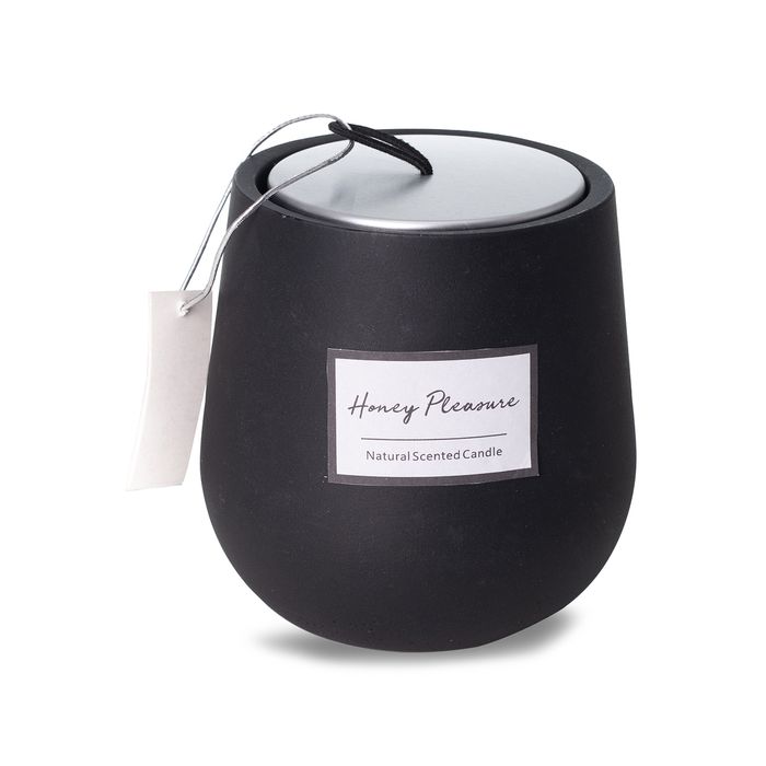 Świeca zapachowa Sintra, czarny – Gift Design