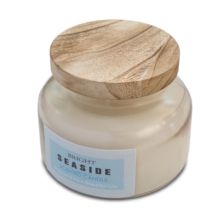 Duża świeca Matala, biały – Gift Design