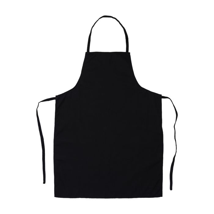 Fartuch bawełniany 200 gsm Elgusto, czarny – Gift Design