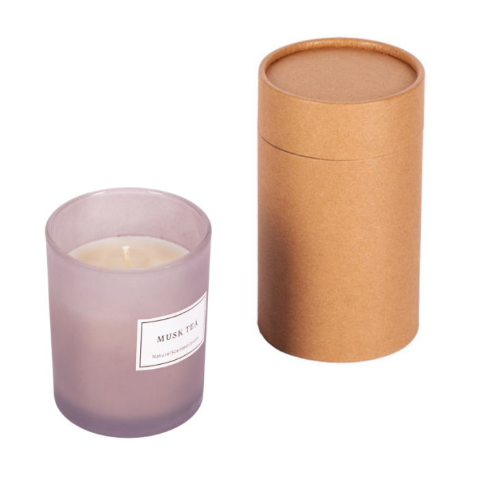 Świeczka zapachowa, szary – Gift Design