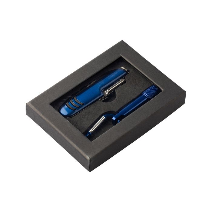 Zestaw Freiburg, niebieski – Gift Design