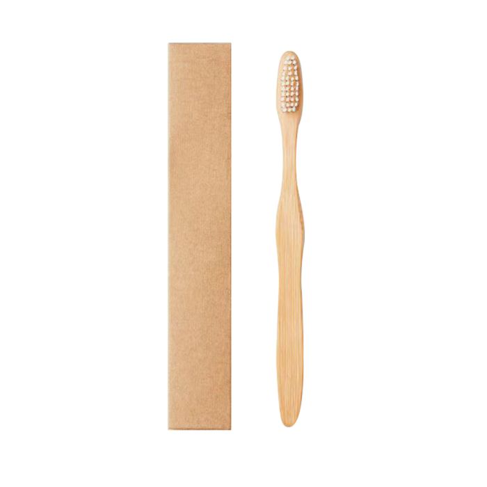 Szczoteczka do zębów Giza, beżowy – Gift Design