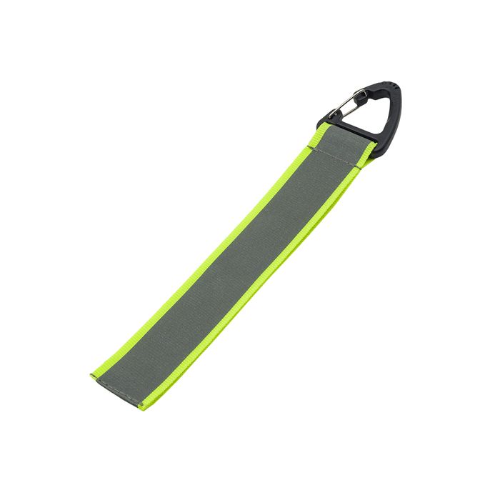 Przywieszka z karabińczykiem Flashy, srebrny – Gift Design