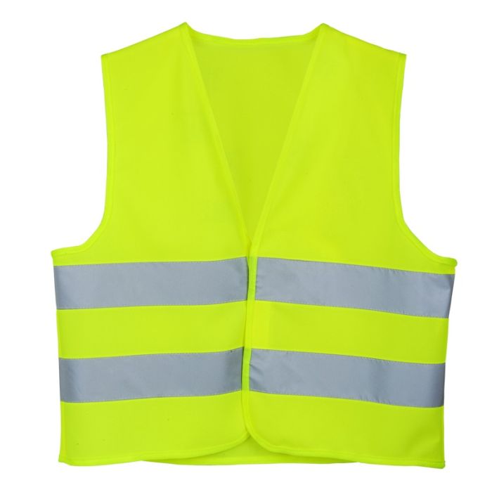 Dziecięca kamizelka odblaskowa, żółty – Gift Design