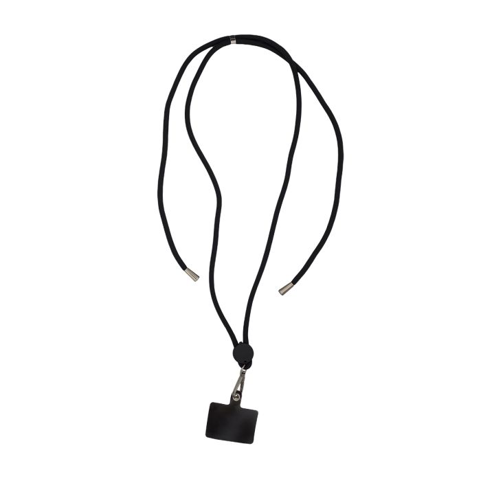 Smycz do telefonu Flex, czarny – Gift Design
