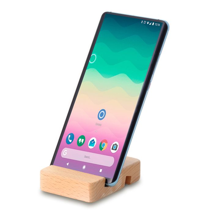 Podstawka pod telefon - tablet, beżowy – Gift Design