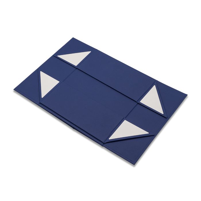 Składane pudełko prezentowe Prestige, granatowy – Gift Design