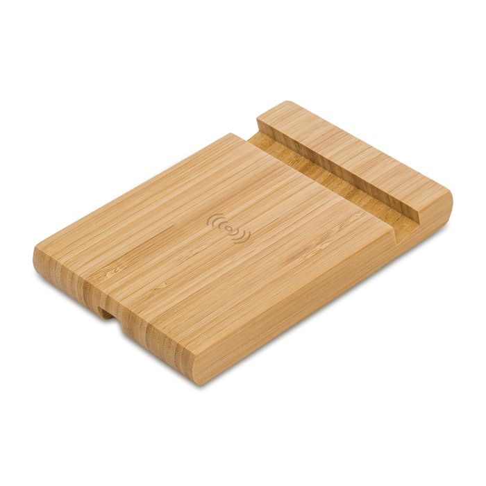 Ładowarka z funkcją podstawki Houston, beżowy – Gift Design