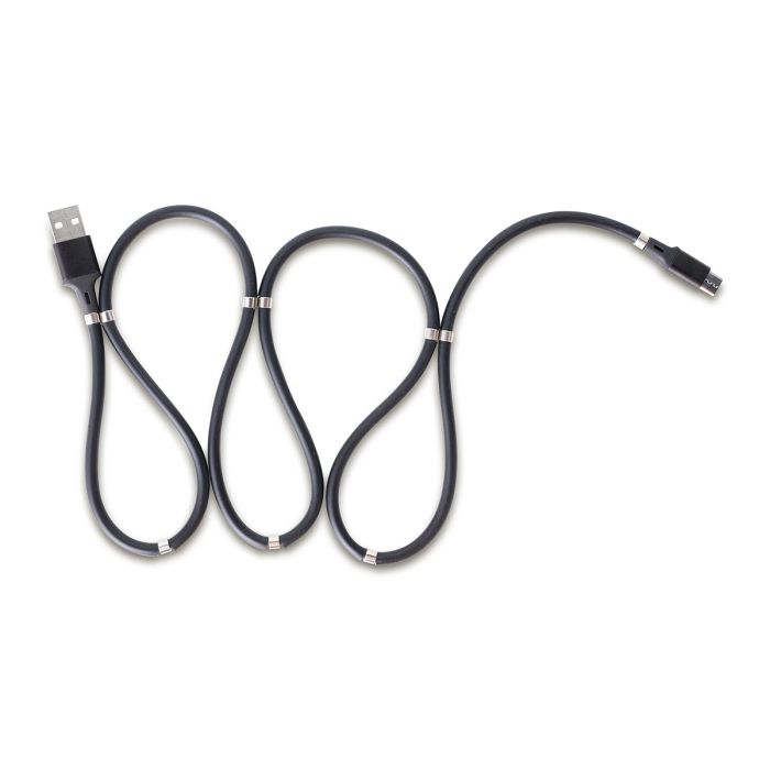 Kabel z magnesami Connect, czarny – Gift Design