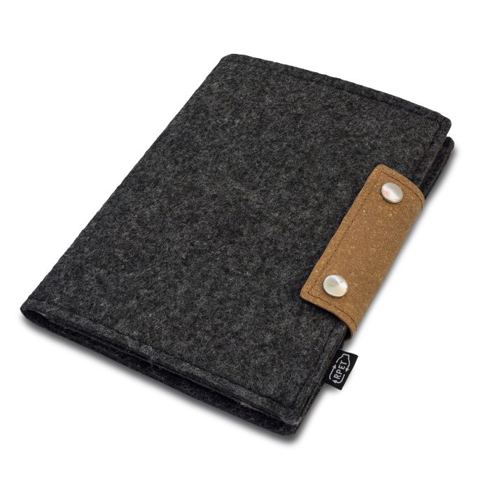 Organizer w okładce filcowej Iga, szary – Gift Design