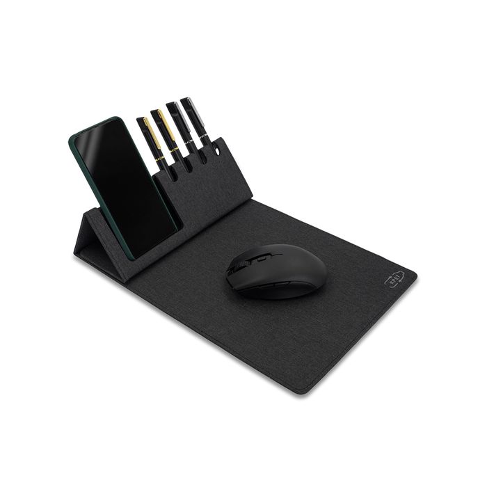 Podkładka pod myszkę Pedro, czarny – Gift Design
