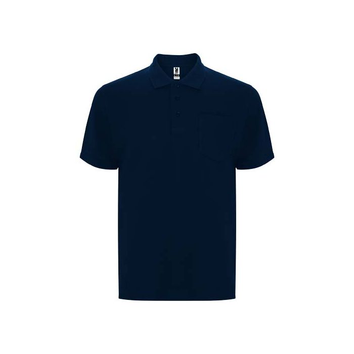Centauro Premium koszulka polo unisex z krótkim rękawem 220 g-m²-Granatowy – Gift Design