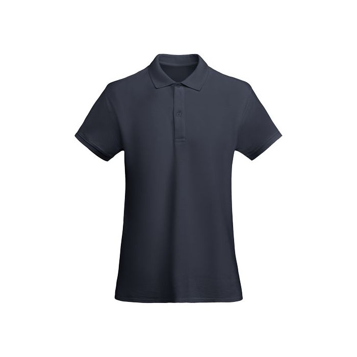 Prince polo damska z krótkim rękawem 210 g-m²-Granatowy – Gift Design