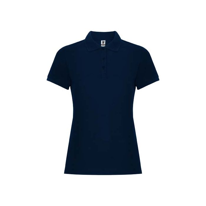 Pegaso Premium koszulka damska polo z krótkim rękawem 220 g-m²-Granatowy – Gift Design
