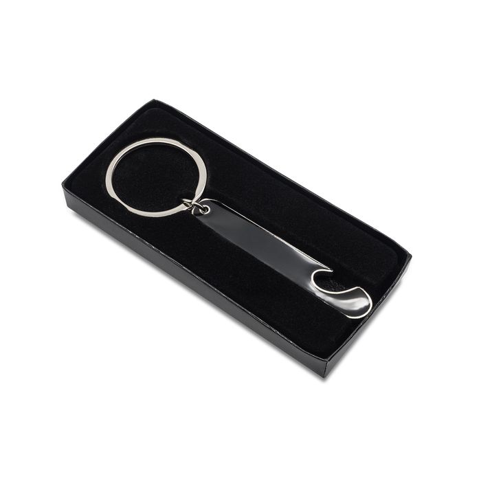 Brelok z otwieraczem Hors, czarny – Gift Design