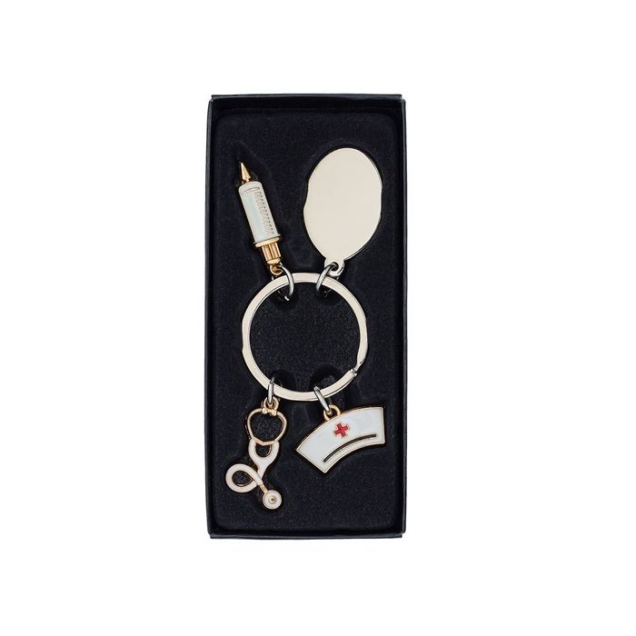 Brelok Esculap, srebrny – Gift Design