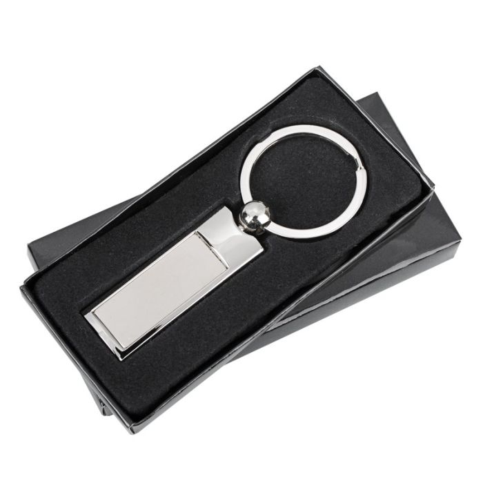 Brelok metalowy Legend, srebrny – Gift Design