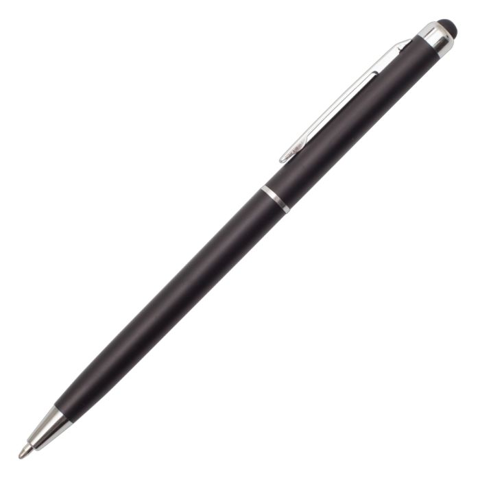 Długopis plastikowy Touch Point, czarny – Gift Design