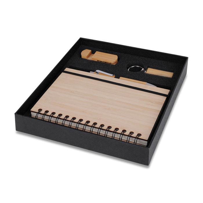 Zestaw upominkowy Tonala, czarny – Gift Design