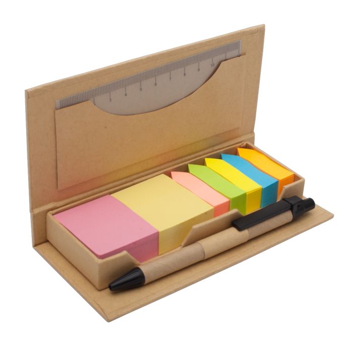 Zestaw Schoolprep, beżowy – Gift Design