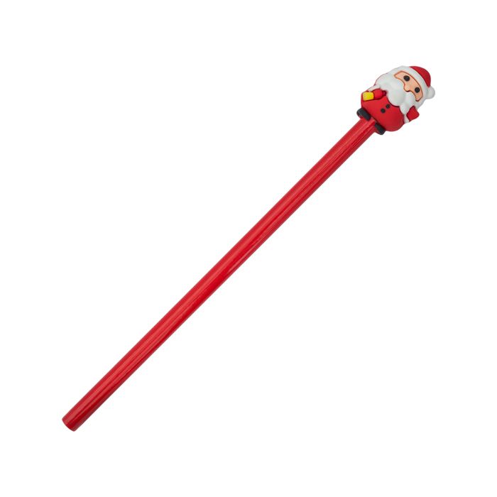 Ołówek Santa Claus, czerwony – Gift Design
