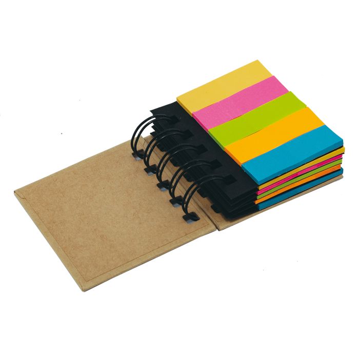 Zestaw karteczek memo Aveiro, beżowy – Gift Design