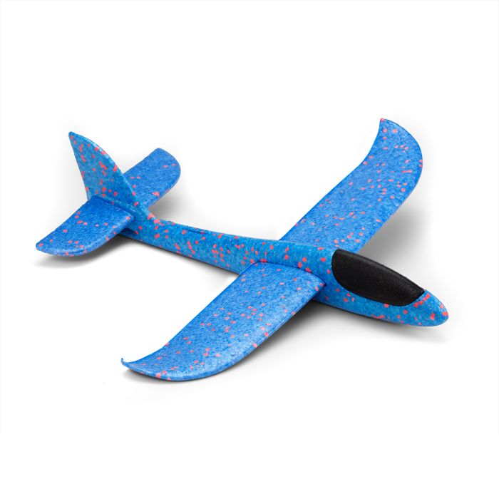 Samolot rzutka Glider, niebieski – Gift Design