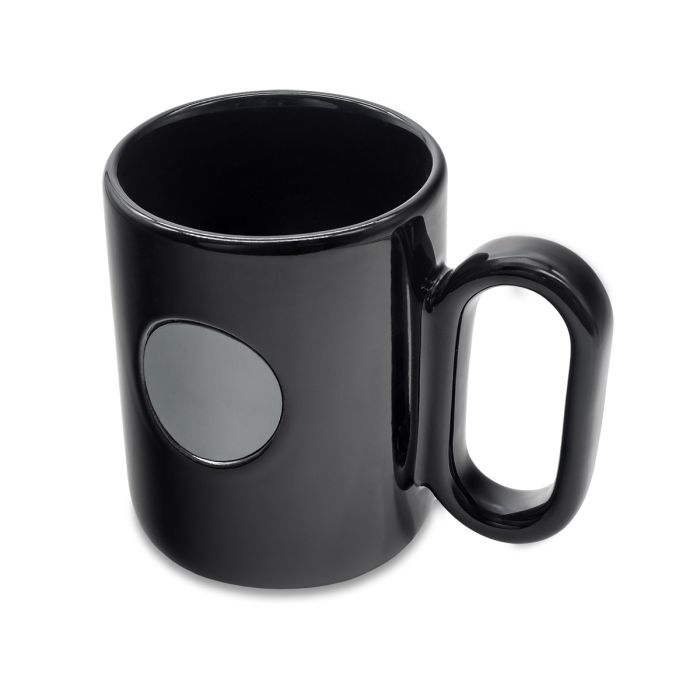 Kubek ceramiczny Pery 480 ml, czarny – Gift Design