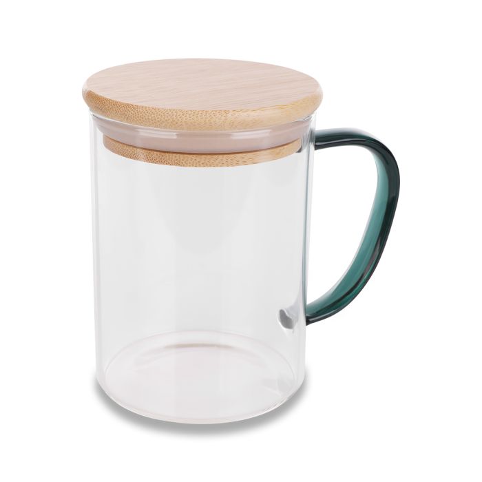 Kubek ze szkła borokrzemowego Ceylon, transparentny – Gift Design